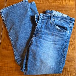 AG Adriano Goldschmied 32R Jodi Crop jeans